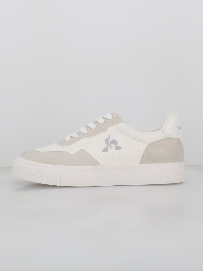 Baskets bi-matière ollie optical blanc homme - Le Coq Sportif