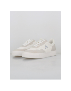 Baskets bi-matière ollie optical blanc homme - Le Coq Sportif