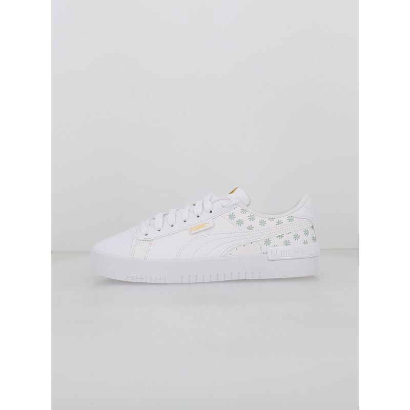 Baskets jada summer à fleurs relief blanc fille - Puma