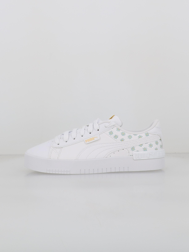 Baskets jada summer à fleurs relief blanc fille - Puma