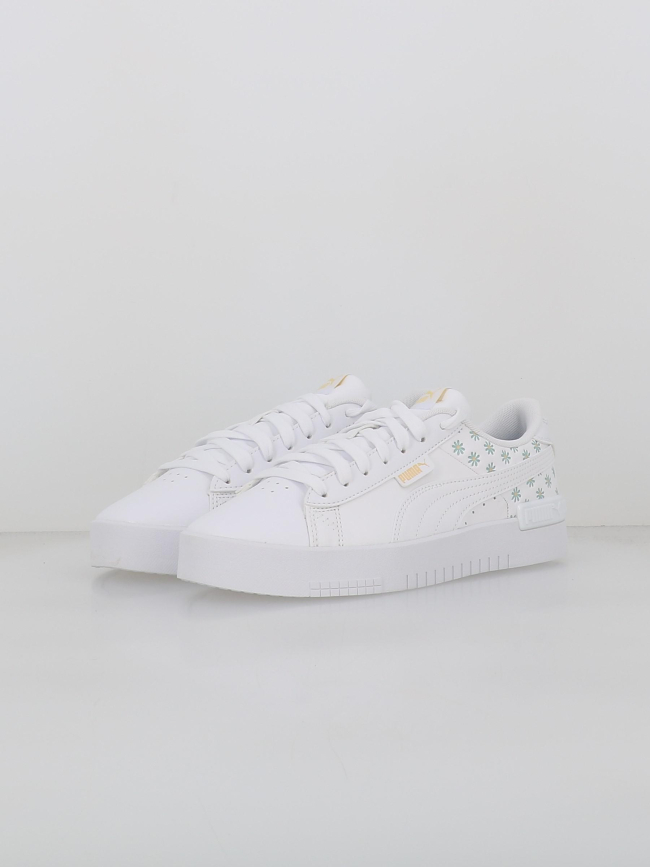 Baskets jada summer à fleurs relief blanc fille - Puma