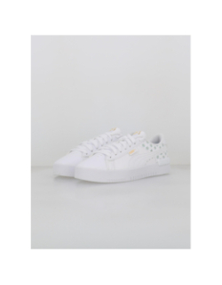 Baskets jada summer à fleurs relief blanc fille - Puma