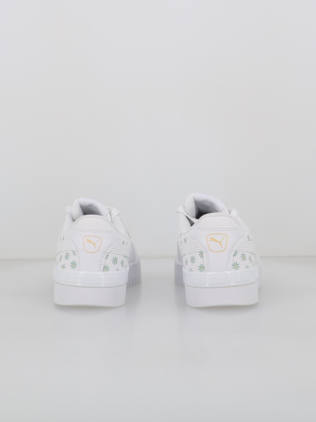 Baskets jada summer à fleurs relief blanc fille - Puma