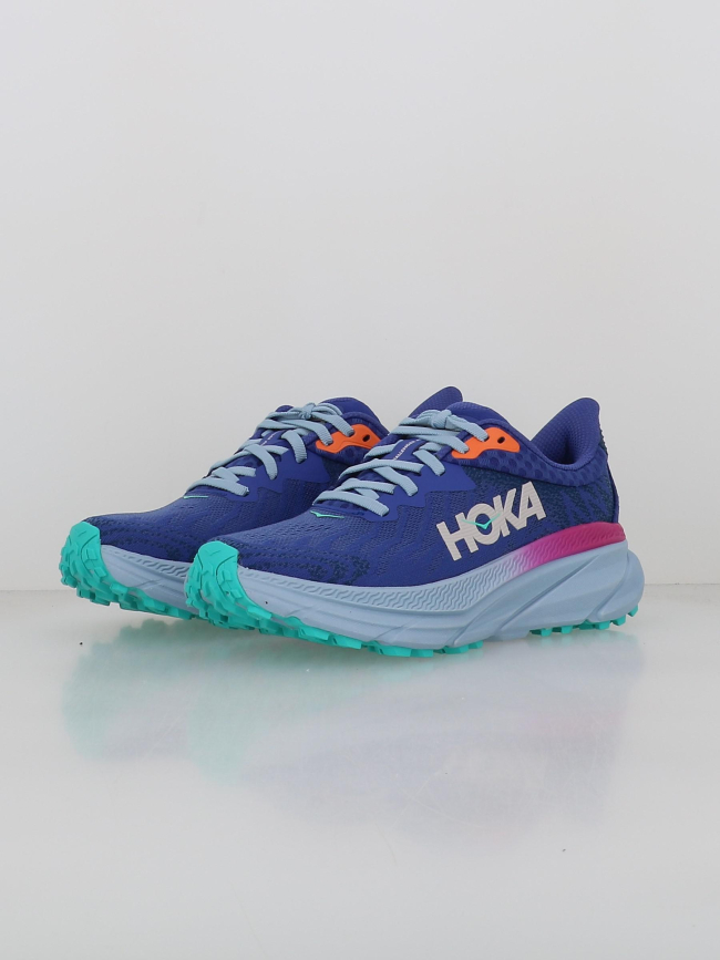 Chaussures de running challenger 7 bleu marine femme - Hoka