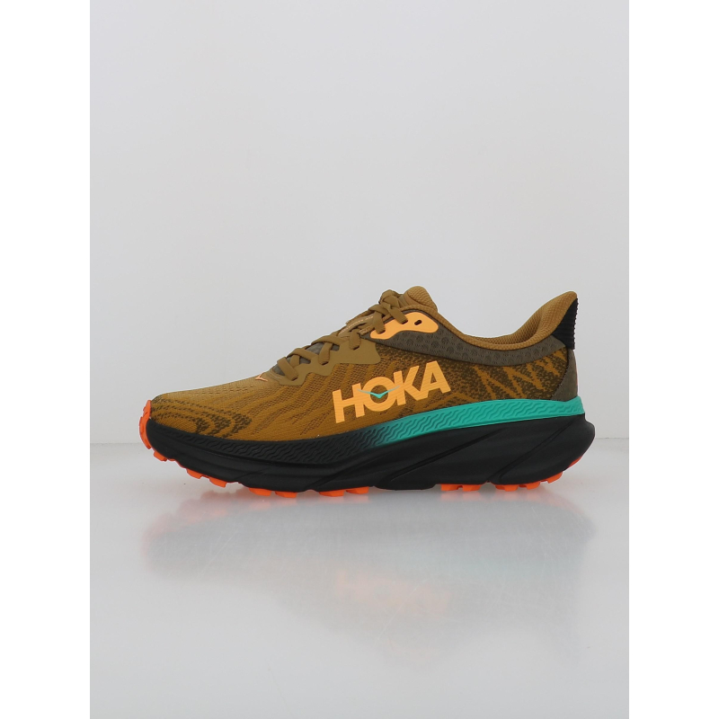 Chaussures de trail challenger 7 kaki homme - Hoka