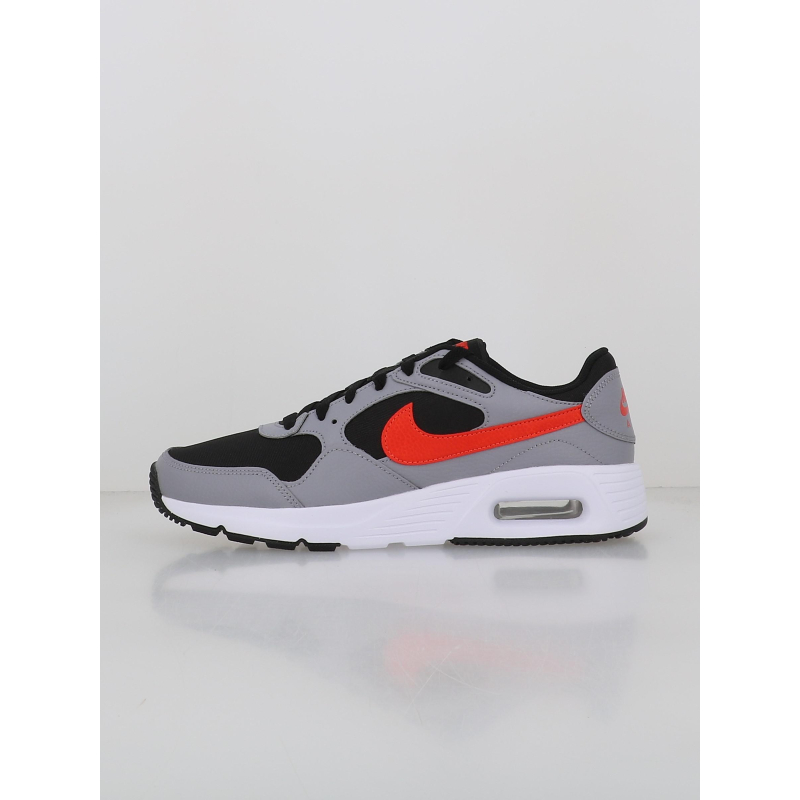 Aix max baskets sc gris noir rouge homme - Nike