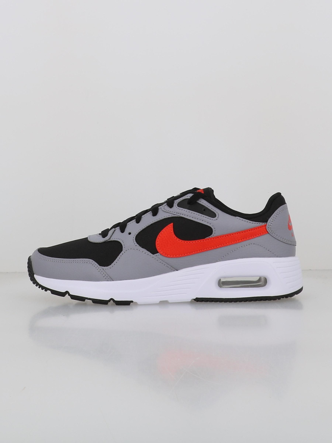 Aix max baskets sc gris noir rouge homme - Nike