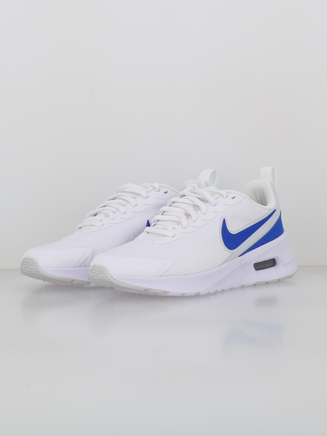 Air max baskets nuaxis blanc bleu homme - Nike