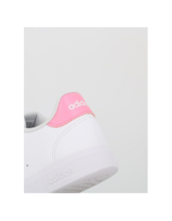 Baskets à scratch advantage base cf 2.0 blanc fille - Adidas