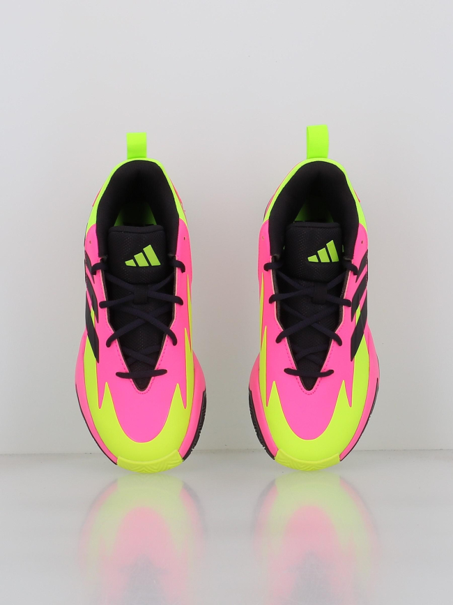 Chaussures de basketball cross up select rose fluo - Adidas