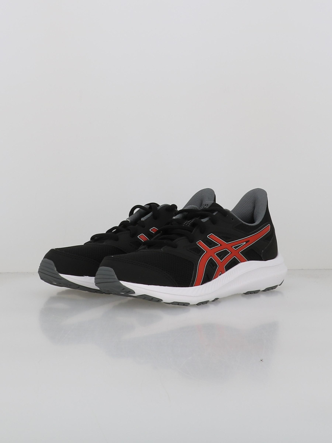 Chaussures de running jolt 4 gs noir rouge enfant - Asics