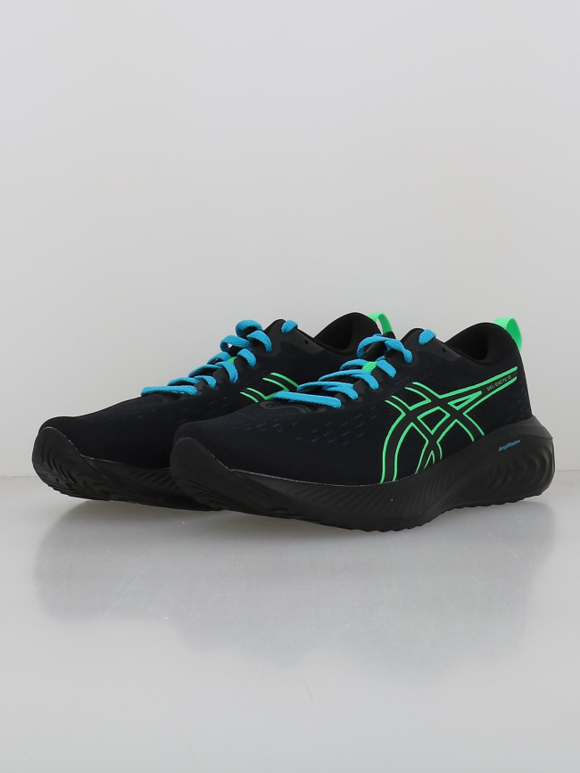 Chaussures de running gel excite 10 noir vert homme - Asics