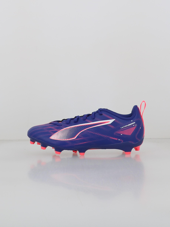 Chaussures de football ultra play fg/ag bleu enfant - Puma