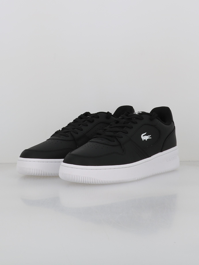 Baskets en cuir L001 noir homme - Lacoste