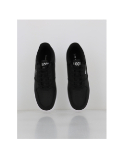 Baskets en cuir L001 noir homme - Lacoste