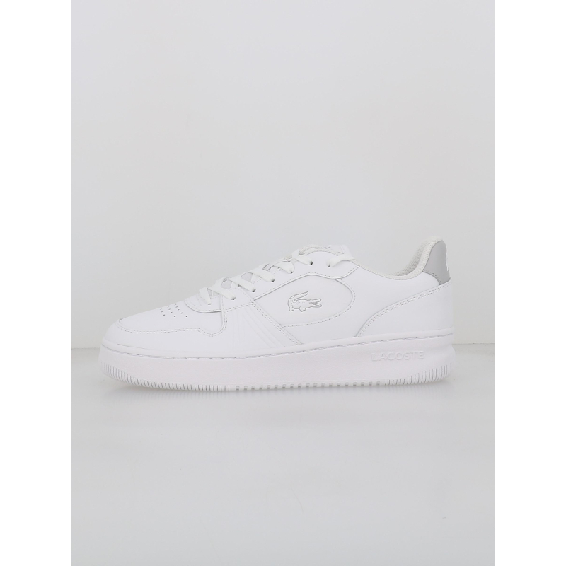 Baskets en cuir L001 blanc homme - Lacoste