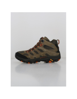 Chaussures de randonnée moab 3 mid gtx kaki homme - Merrell