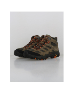 Chaussures de randonnée moab 3 mid gtx kaki homme - Merrell