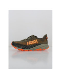 Chaussures de trail speedgoat 6 kaki homme  Hoka