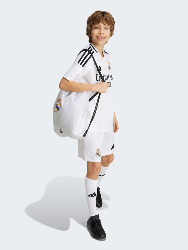 Maillot de football real madrid 24/25 blanc enfant - Adidas