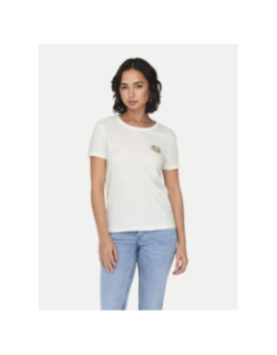 T-shirt michigan blanc femme - Jacqueline De Yong