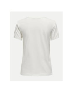 T-shirt michigan blanc femme - JDY