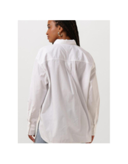 Chemise relax oversize blanc femme - Tommy Jeans