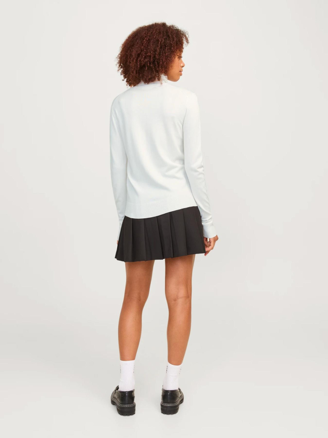 Pull col roulé fin ada blanc femme - Jjxx