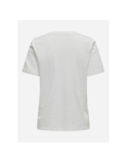 T-shirt stella life blanc femme - Only