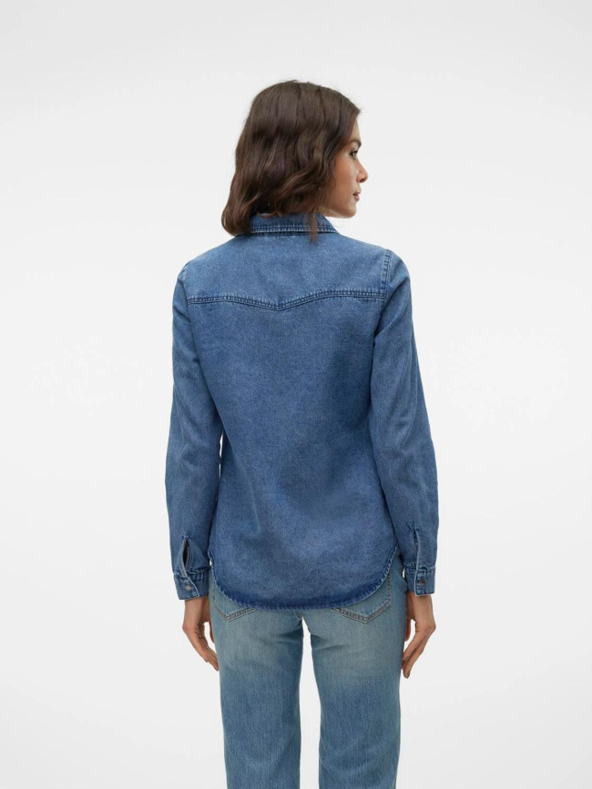 Chemise en jean jennie bleu femme - Vero Moda