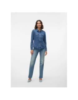 Chemise en jean jennie bleu femme - Vero Moda