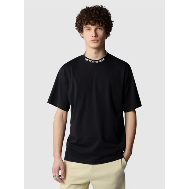 T-shirt zumu logo neck noir homme - The North Face