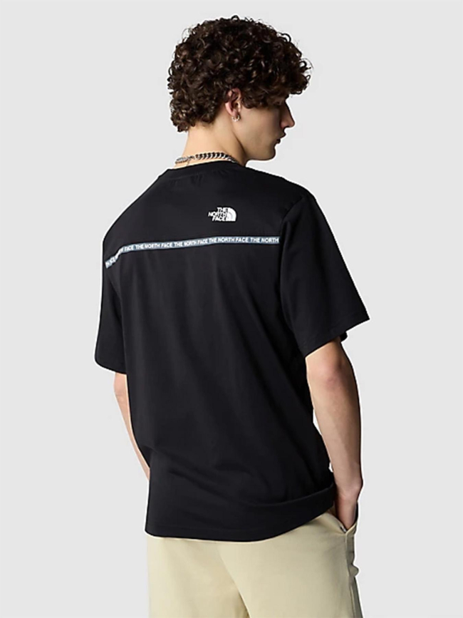 T-shirt zumu logo neck noir homme - The North Face