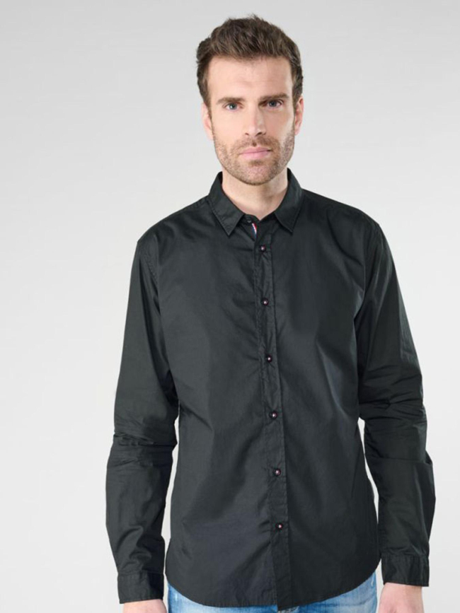 Chemise dorus noir homme - Le Temps Des Cerises