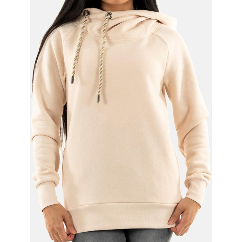 Sweat à capuche jalene beige femme - Only