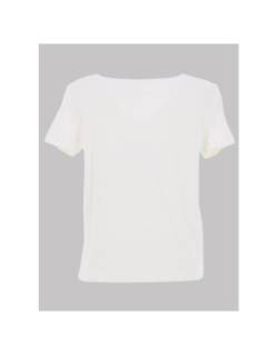 T-shirt col v othilde blanc femme - Vero Moda