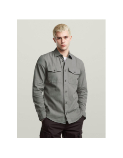 Chemise slim marine gris homme - G-star