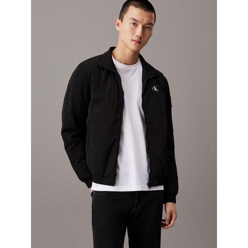 Bombers padded harrington noir homme - Calvin Klein Jeans