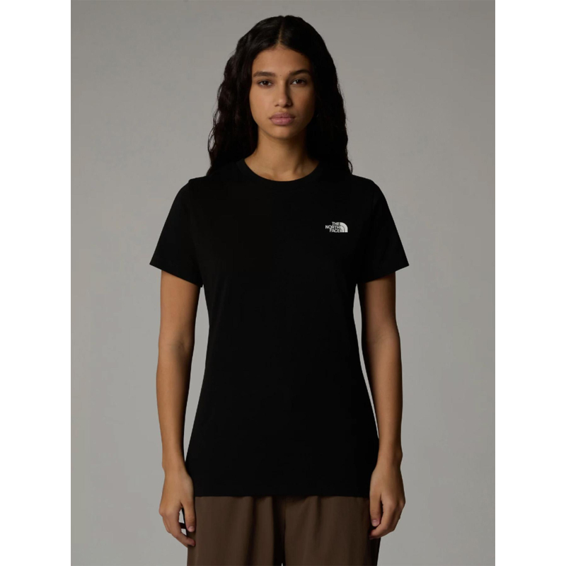 T-shirt simple dome noir femme - The North Face