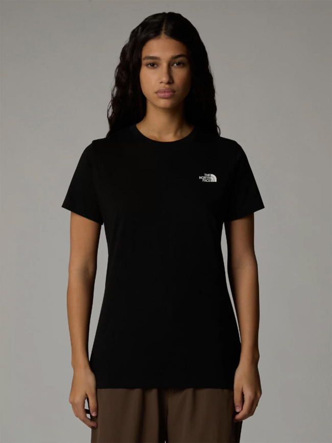 T-shirt simple dome noir femme - The North Face