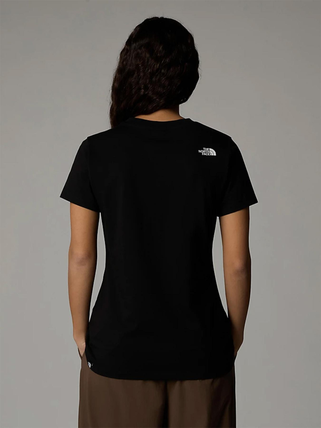 T-shirt simple dome noir femme - The North Face