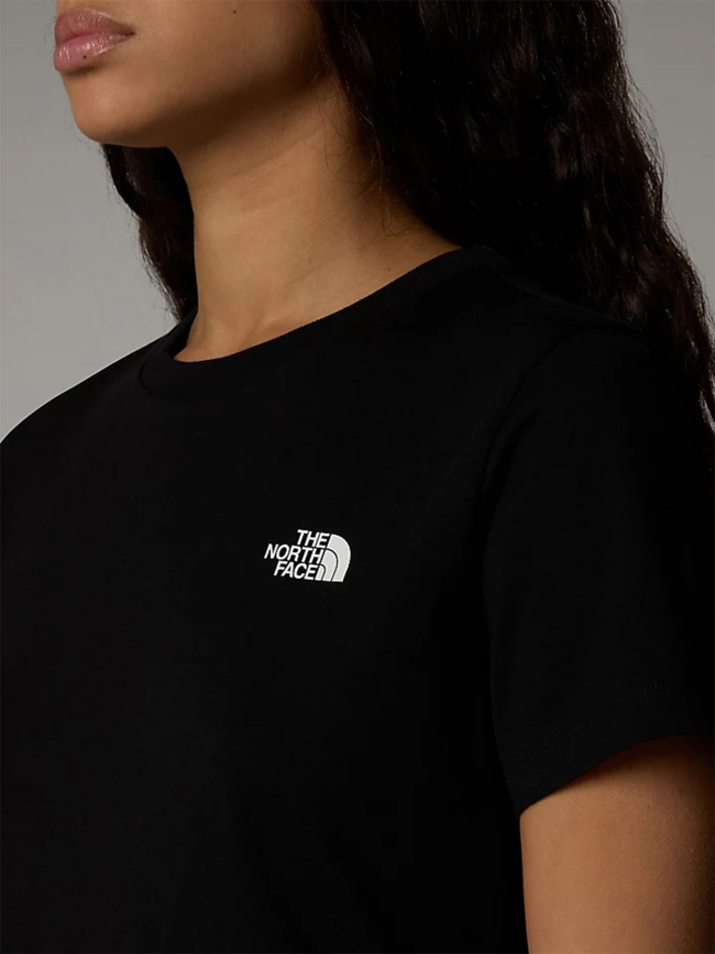 T-shirt simple dome noir femme - The North Face