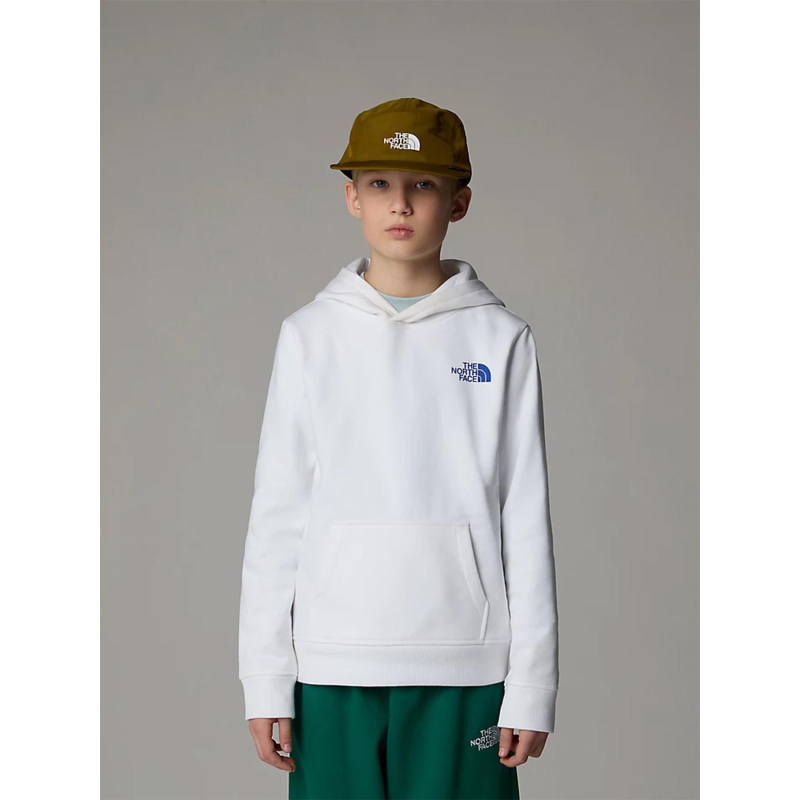 Sweat teen redbox regular blanc enfant - The North Face