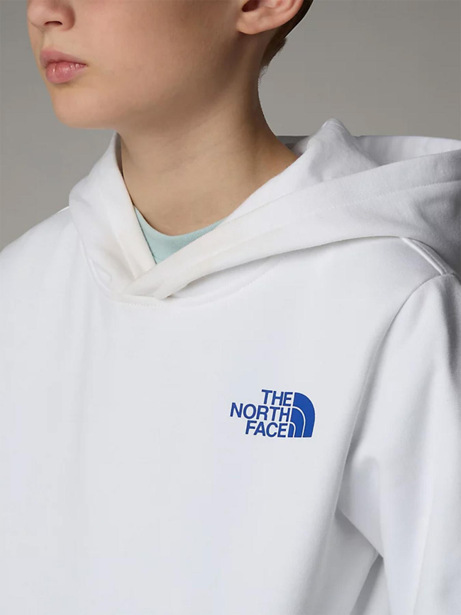 Sweat teen redbox regular blanc enfant - The North Face