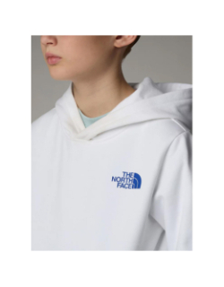 Sweat teen redbox regular blanc enfant - The North Face