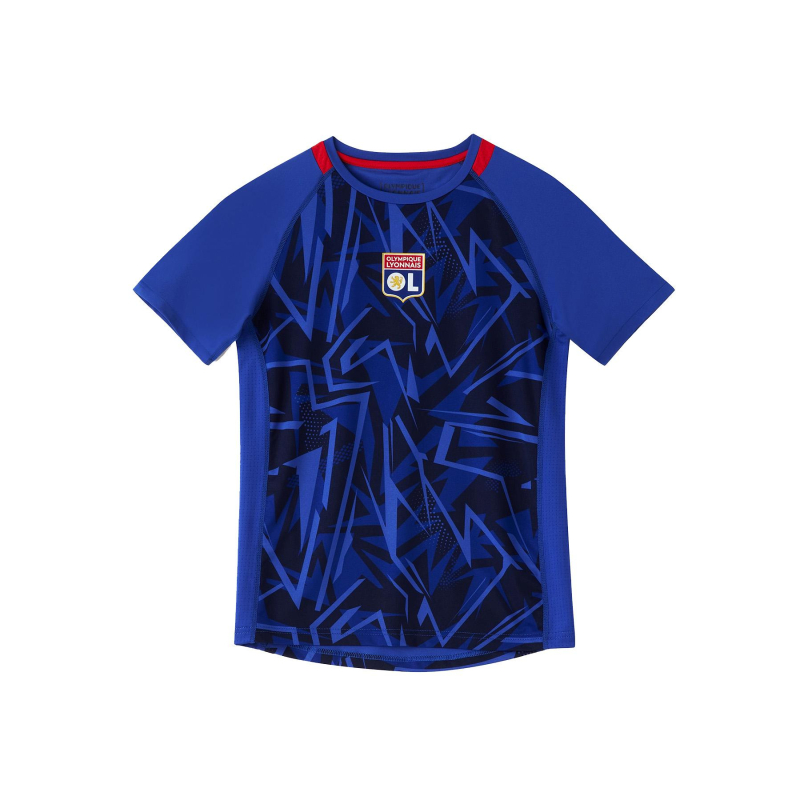 T-shirt training strike bleu enfant - Olympique Lyonnais