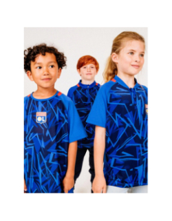 T-shirt training strike bleu enfant - Olympique Lyonnais