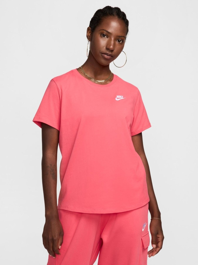 T shirt nsw club aster rose femme Nike wimod