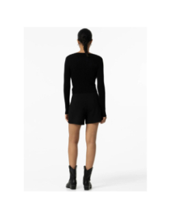 Short taille haute rocher 4 noir femme - Tiffosi