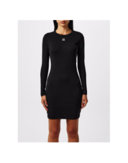 Robe moulante nemalia noir femme - Hugo